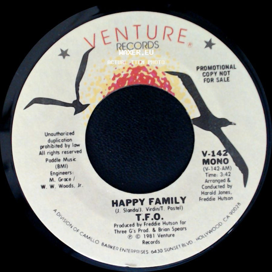 T.F.O. - Happy Family / Happy Family side B