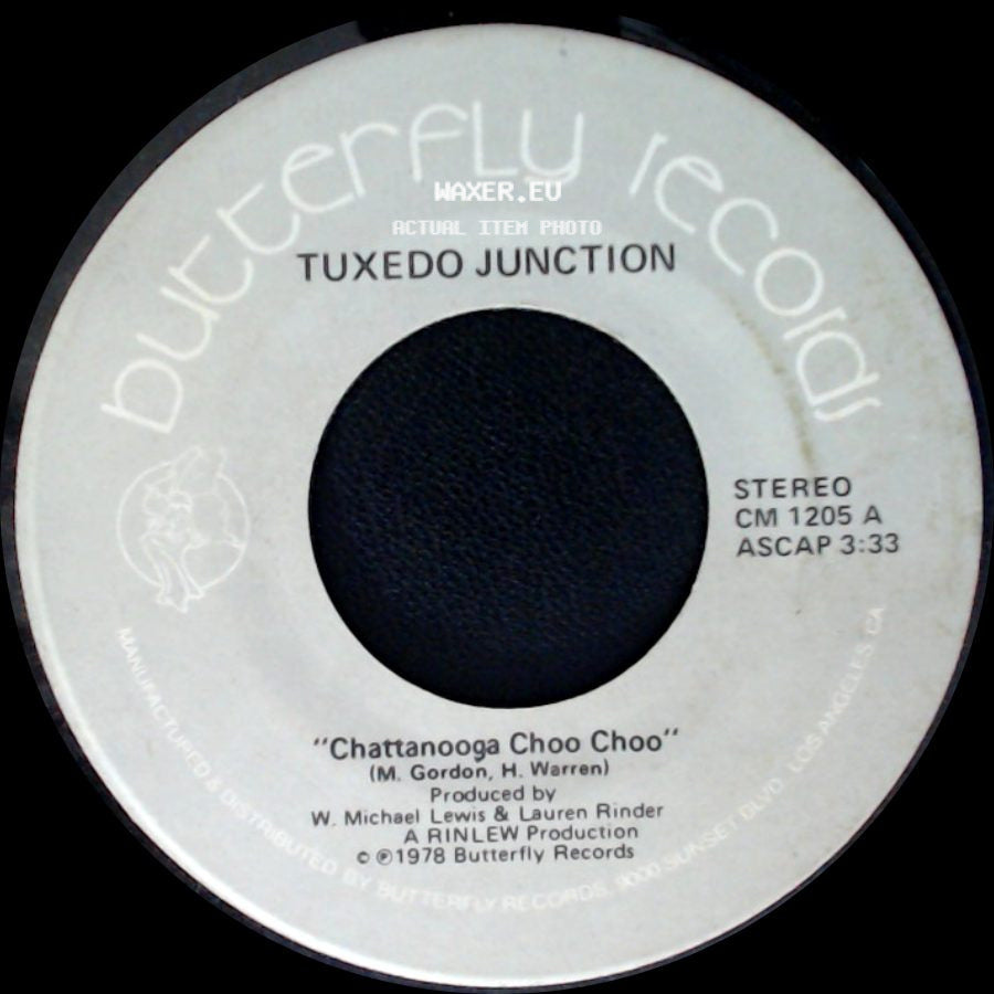 Tuxedo Junction - Chattanooga Choo Choo / I Didn't Know About You side A