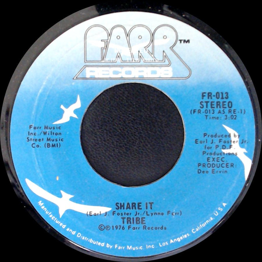 Tribe - Share It / Ain't Nothing But A Party side A