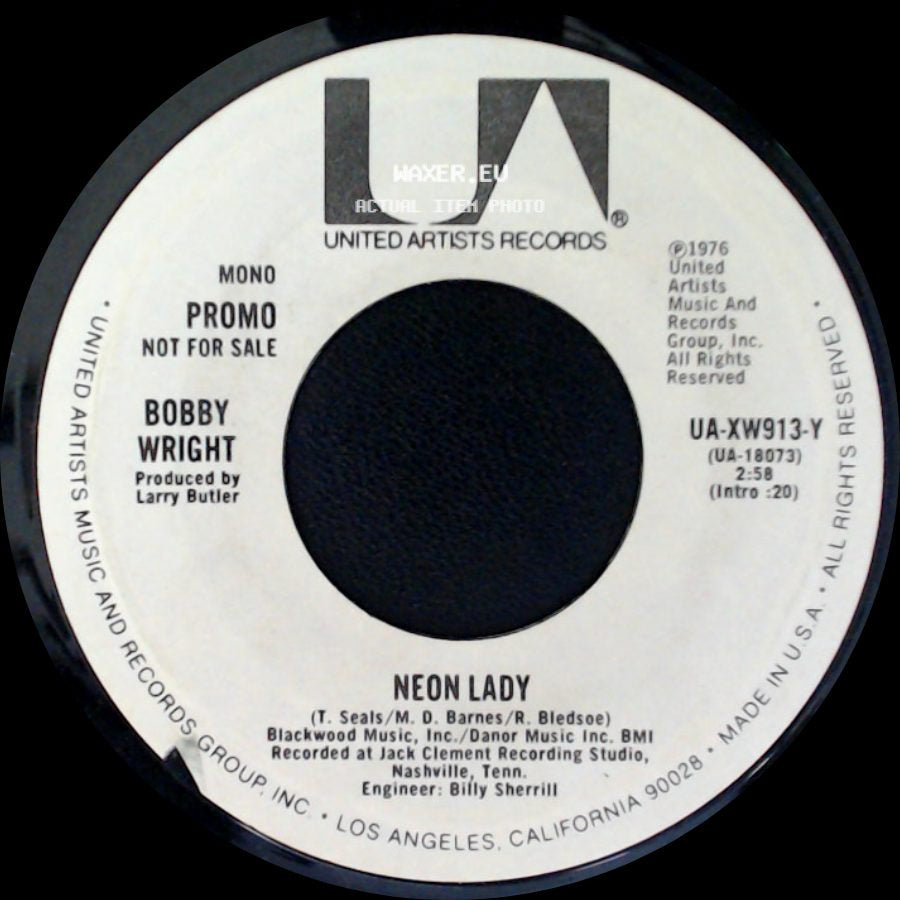 Bobby Wright - Neon Lady / Neon Lady side A