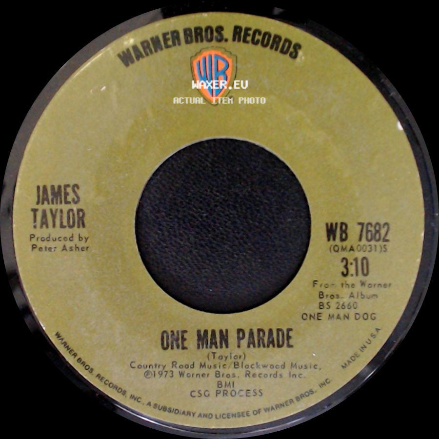 James Taylor - One Man Parade / Nobody But You side A