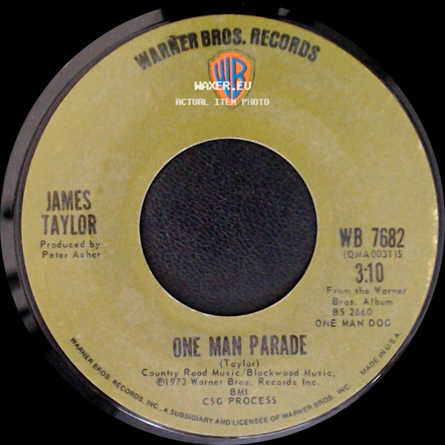 James Taylor - Nobody But You / One Man Parade side B