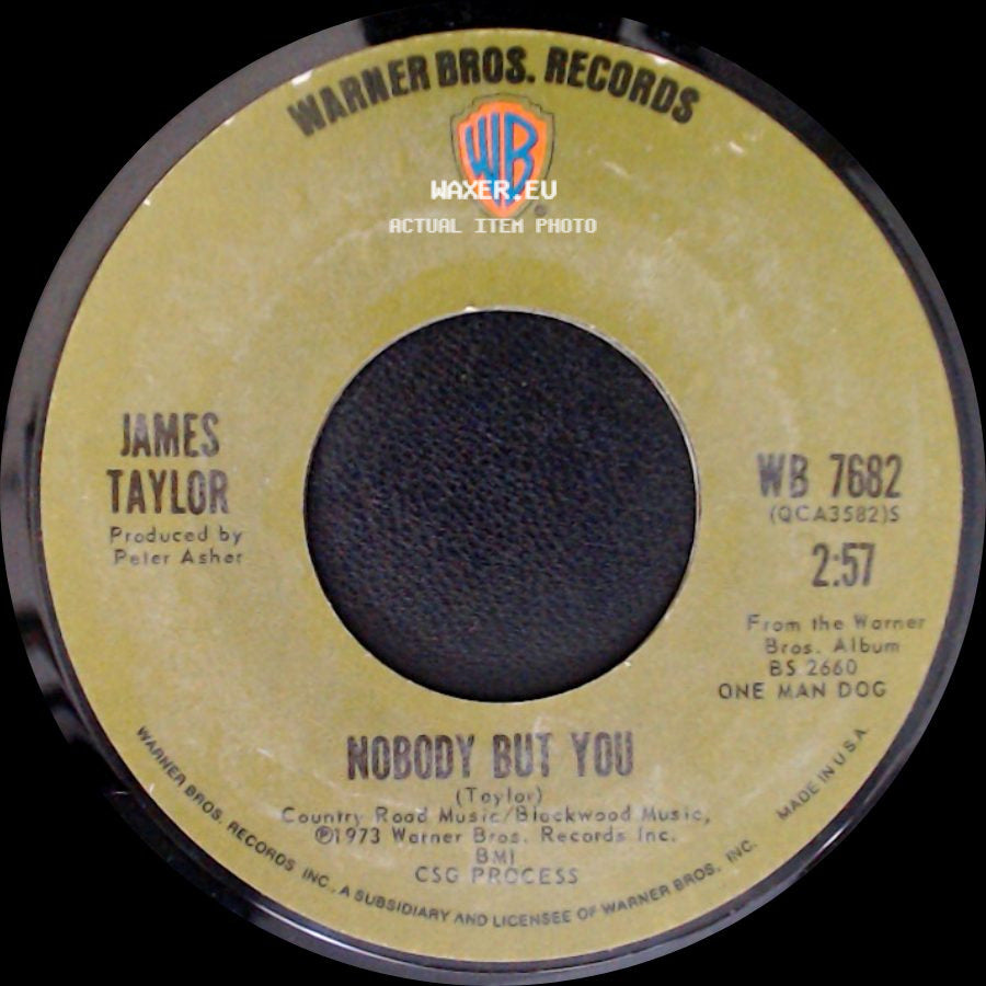 James Taylor - Nobody But You / One Man Parade side A