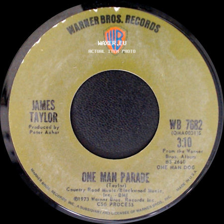 James Taylor - Nobody But You / One Man Parade side B