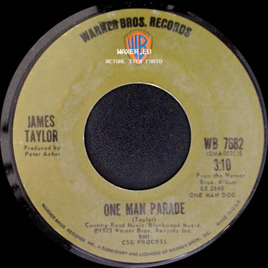 James Taylor - One Man Parade / Nobody But You side A