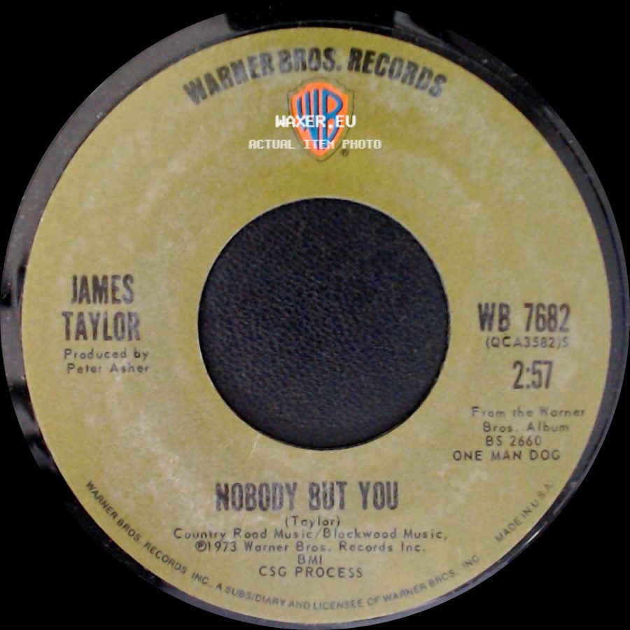 James Taylor - One Man Parade / Nobody But You side B