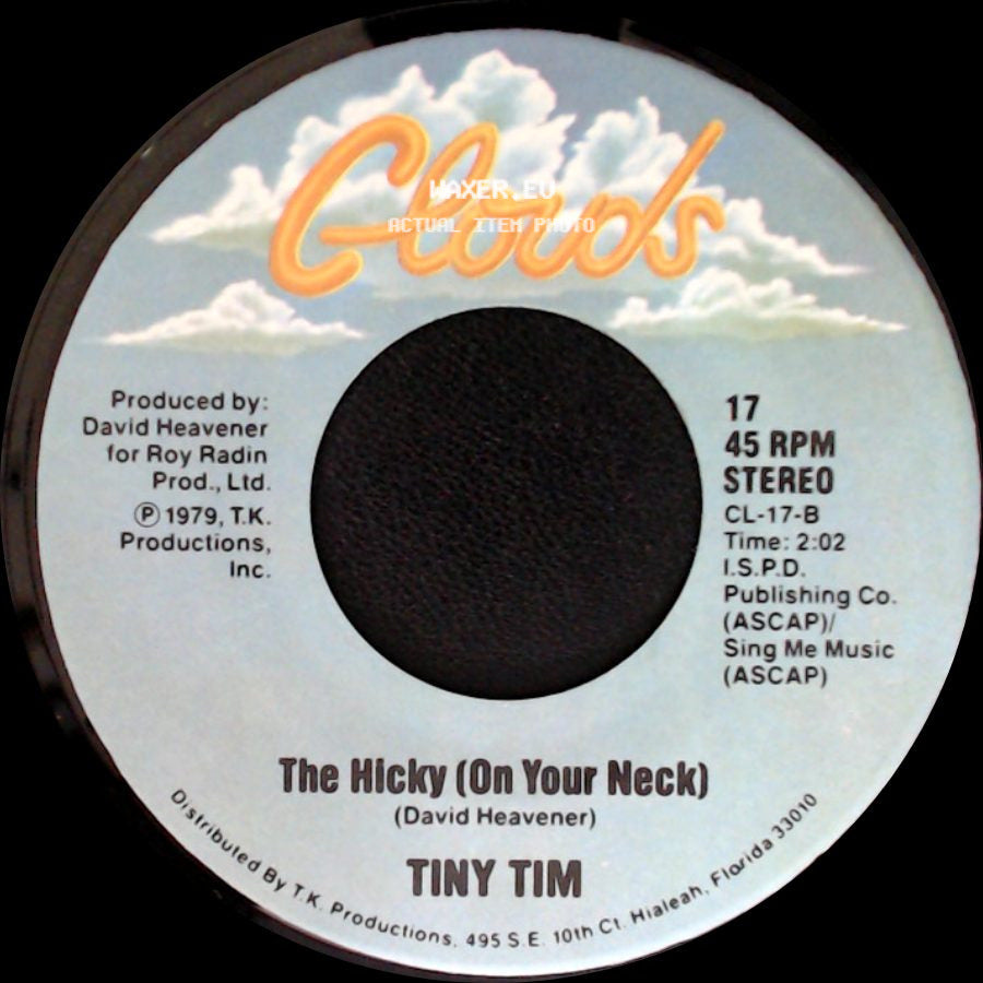 Tiny Tim - The Hicky (On Your Neck) / The Hicky (On Your Neck) side B