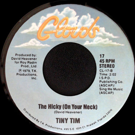 Tiny Tim - The Hicky (On Your Neck) / The Hicky (On Your Neck) side B