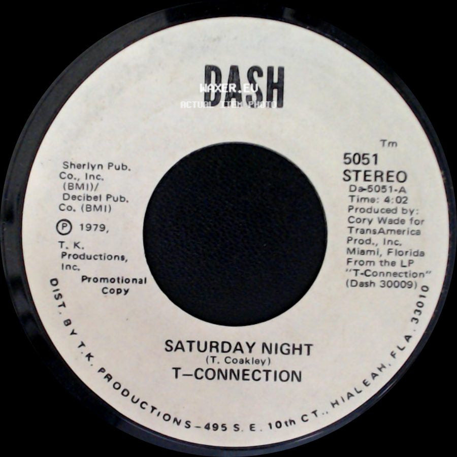 T-Connection - Saturday Night / Saturday Night side A