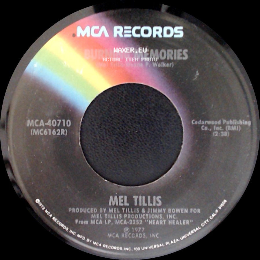 Mel Tillis - Burning Memories / Golden Nugget Gambling Casino side A
