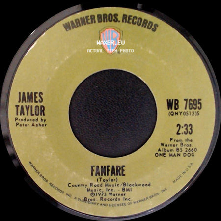 James Taylor - Hymn / Fanfare side B