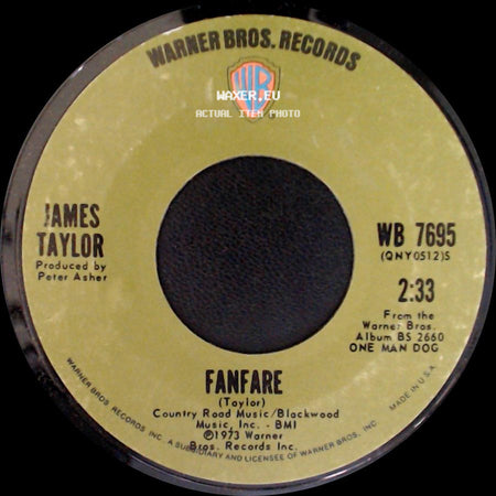 James Taylor - Hymn / Fanfare side B