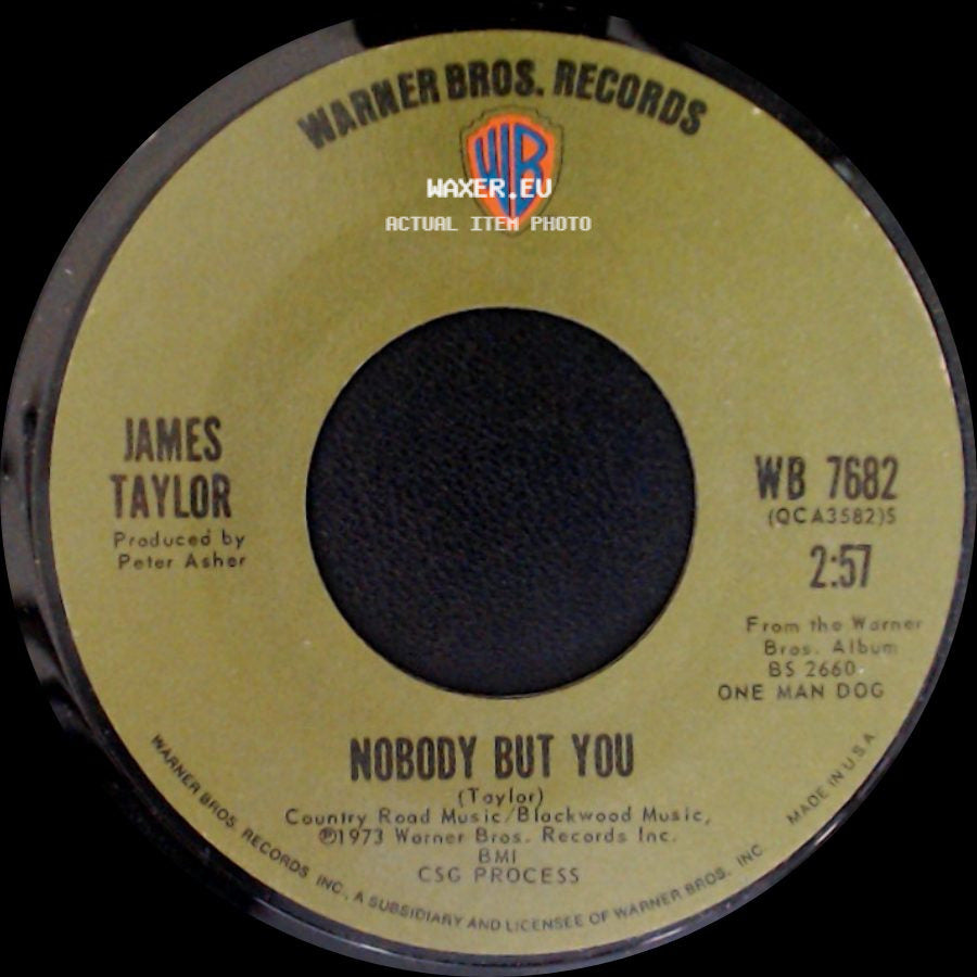 James Taylor - Nobody But You / One Man Parade side A