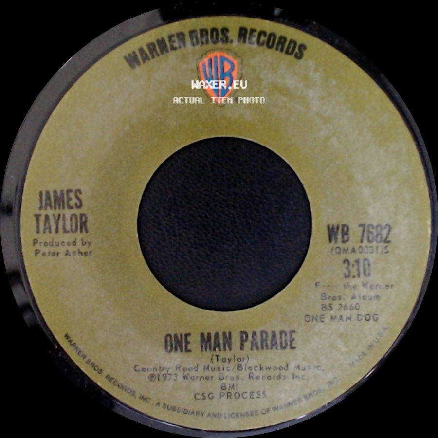 James Taylor - Nobody But You / One Man Parade side B