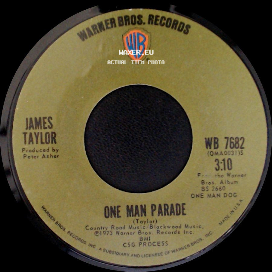 James Taylor - One Man Parade / Nobody But You side A