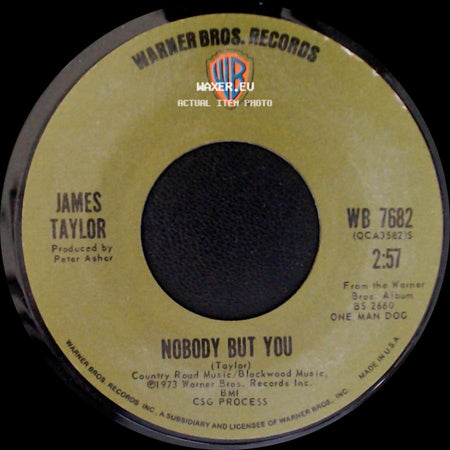 James Taylor - One Man Parade / Nobody But You side B