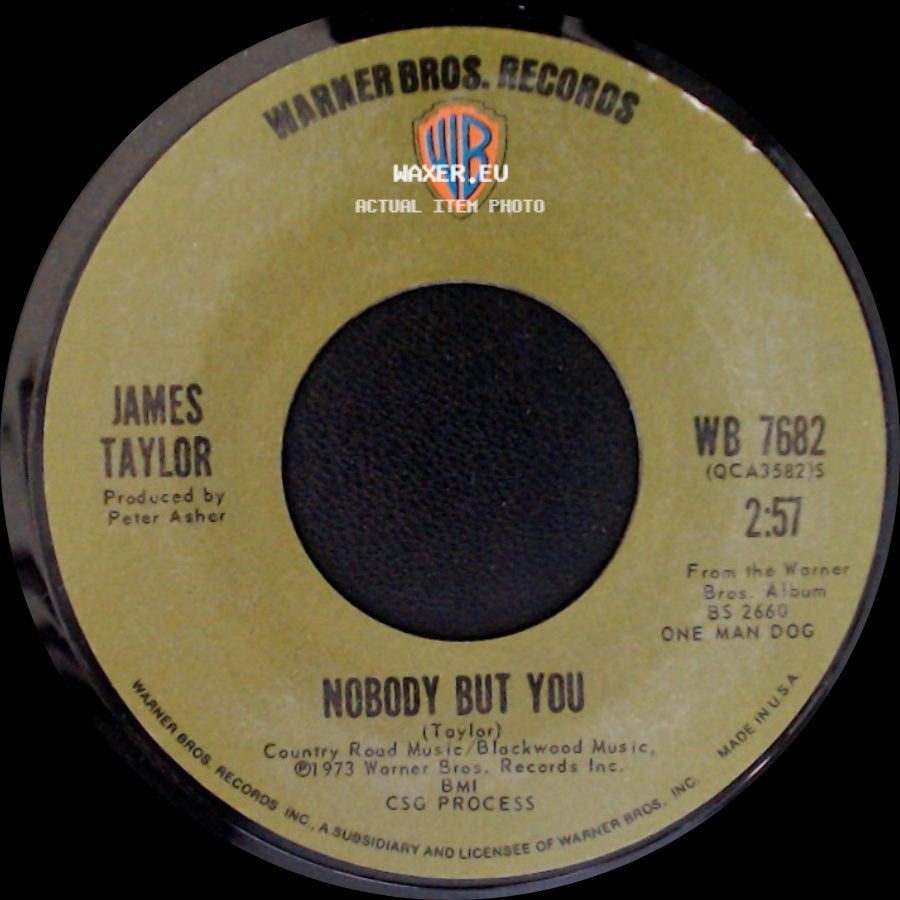 James Taylor - One Man Parade / Nobody But You side B