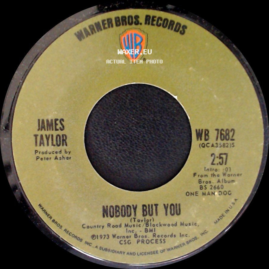 James Taylor - One Man Parade / Nobody But You side B