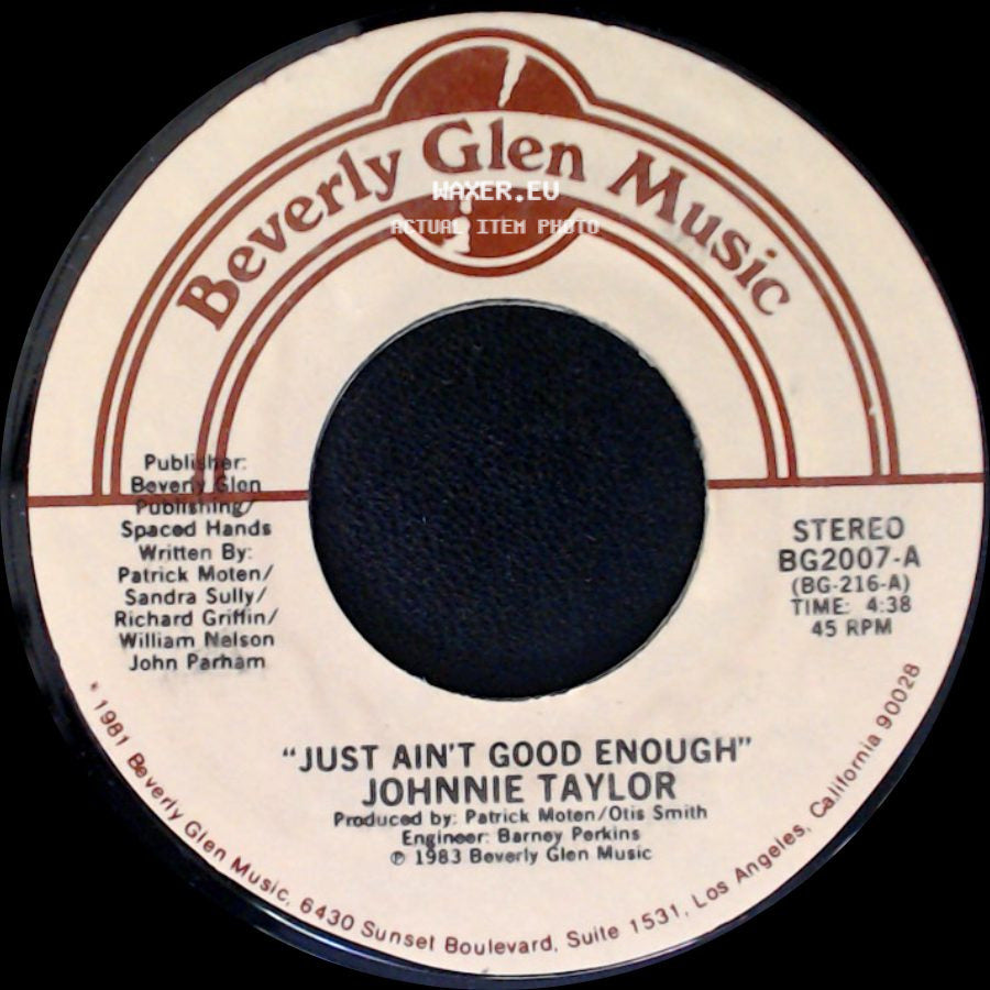 Johnnie Taylor - Just Ain't Good Enough / Don't Wait side A
