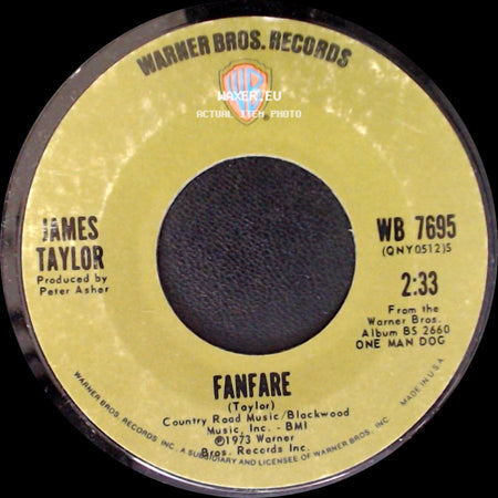 James Taylor - Hymn / Fanfare side B