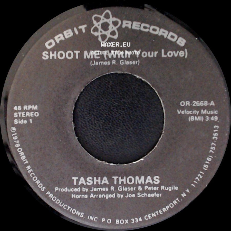 Tasha Thomas - Shoot Me (With Your Love) / Shoot Me (With Your Love) side A