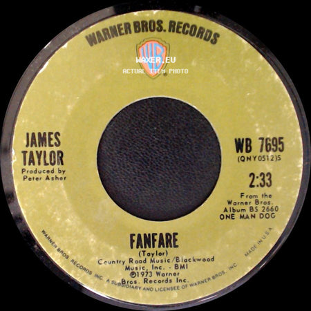 James Taylor - Hymn / Fanfare side B