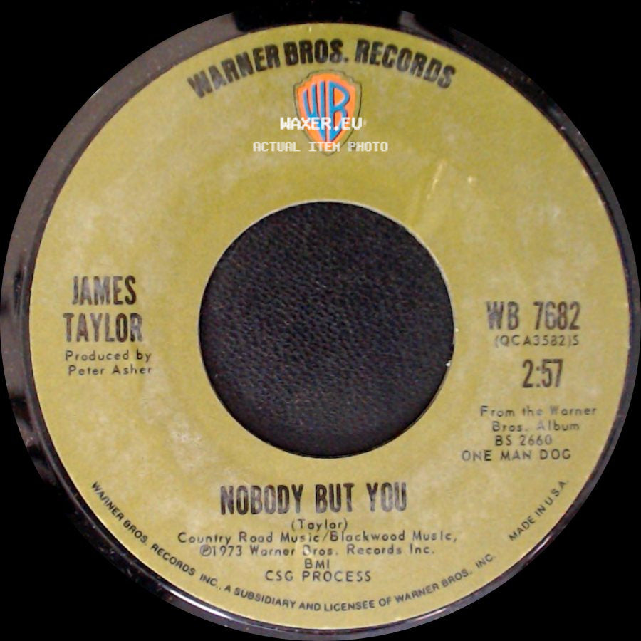 James Taylor - One Man Parade / Nobody But You side B