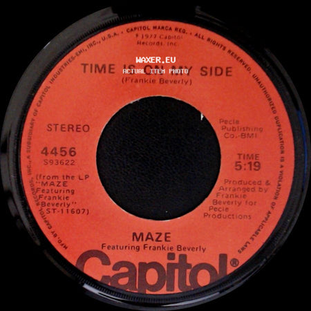 Maze Featuring Frankie Beverly - Time Is On My Side / Lady Of Magic side A