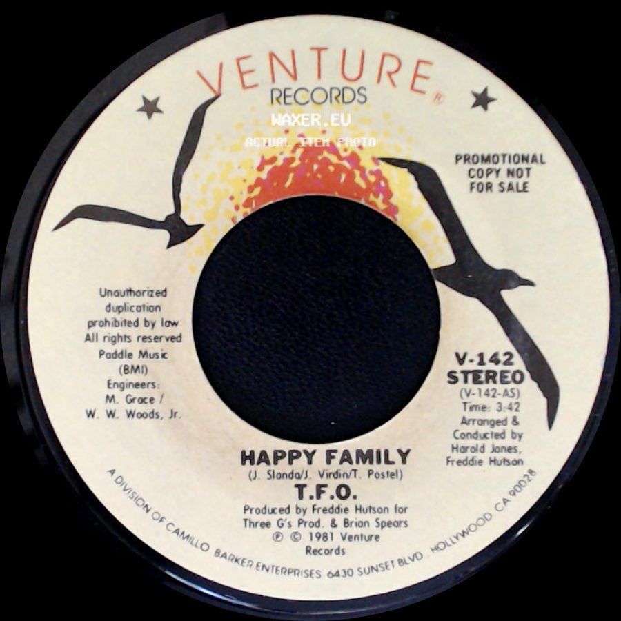 T.F.O. - Happy Family / Happy Family side A