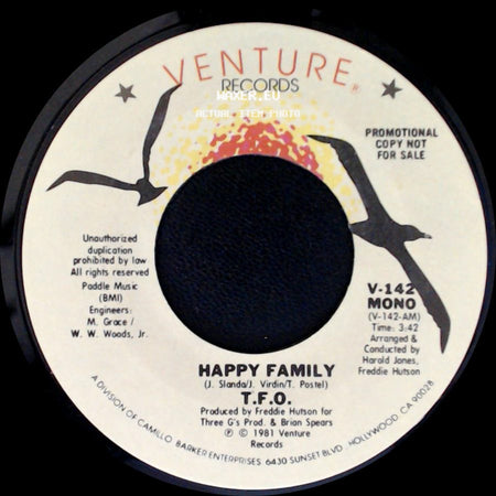 T.F.O. - Happy Family / Happy Family side B