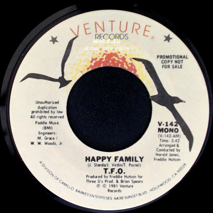 T.F.O. - Happy Family / Happy Family side B