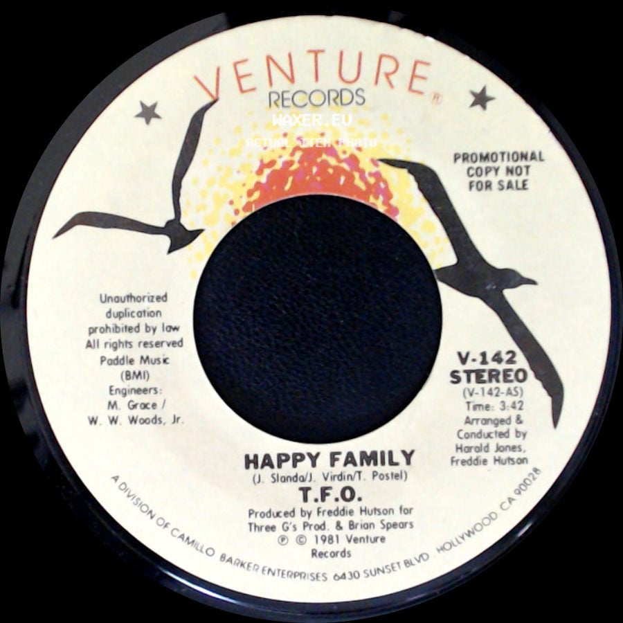 T.F.O. - Happy Family / Happy Family side A