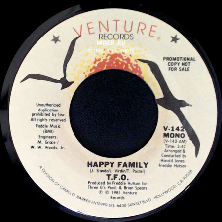 T.F.O. - Happy Family / Happy Family side B