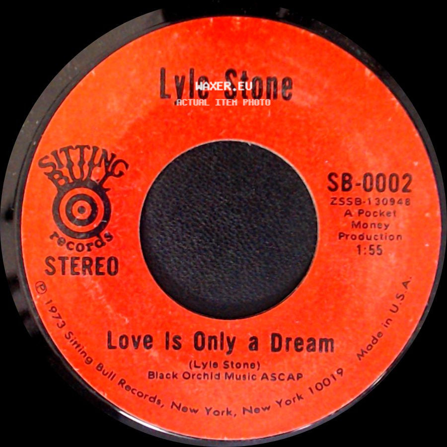 Lyle Stone - Moonshine Tennessee Wine / Love Is Only A Dream side B