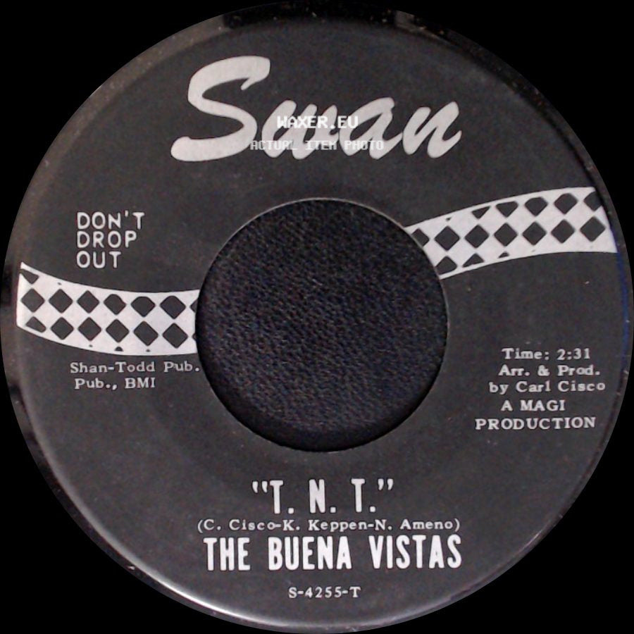 The Buena Vistas - Hot Shot / "T. N. T." side B