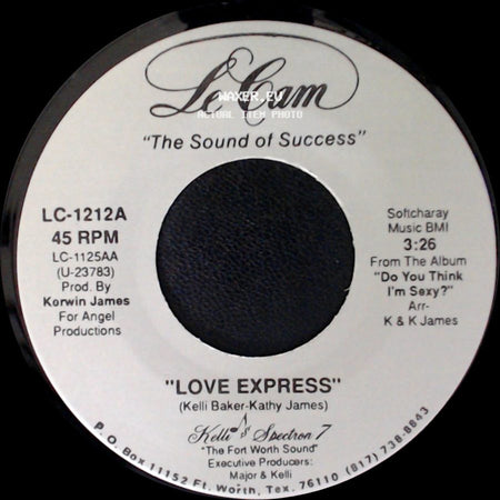 Spectron 7 / Kelli & Spectron 7 - Old Time Rock & Roll / Love Express side B