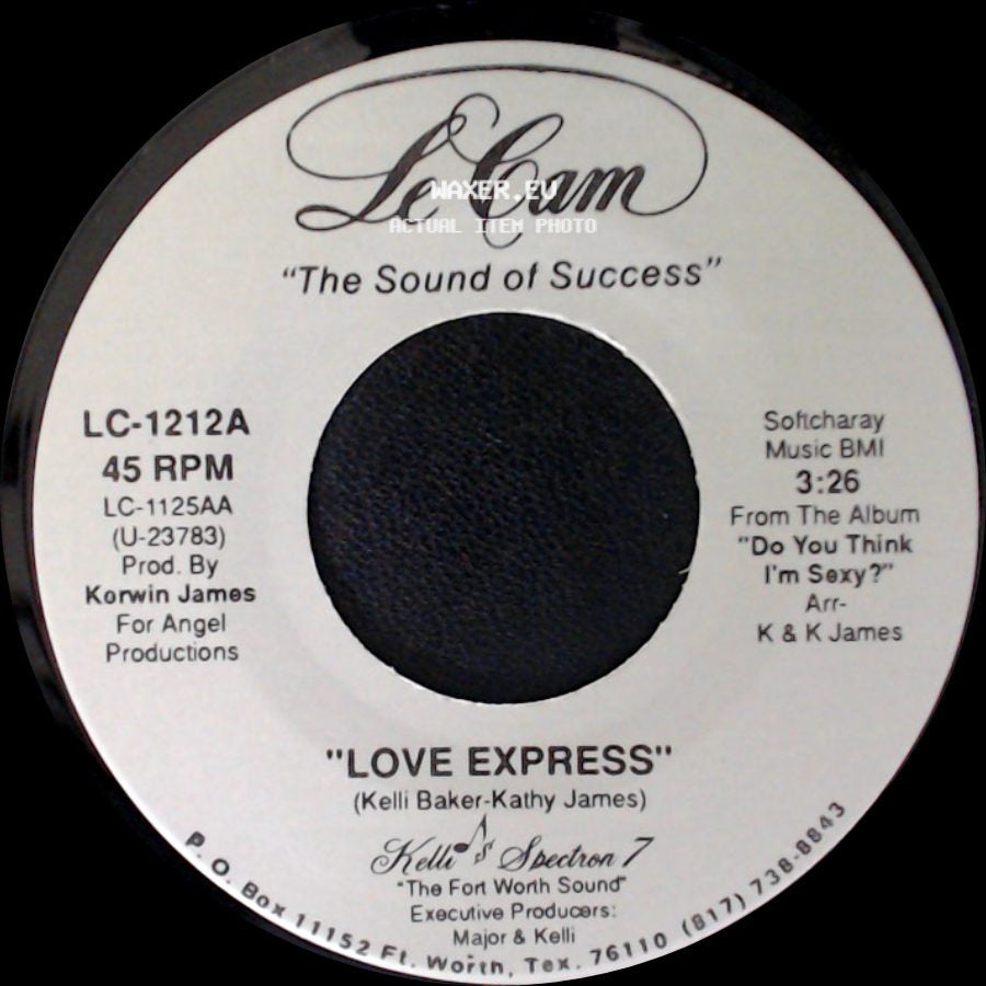 Spectron 7 / Kelli & Spectron 7 - Old Time Rock & Roll / Love Express side B