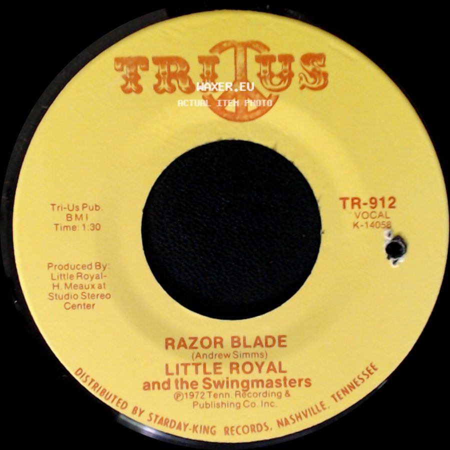 Little Royal And The Swingmasters - Razor Blade / Jealous side A