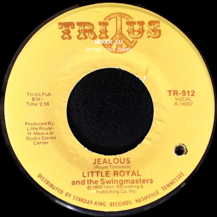 Little Royal And The Swingmasters - Razor Blade / Jealous side B