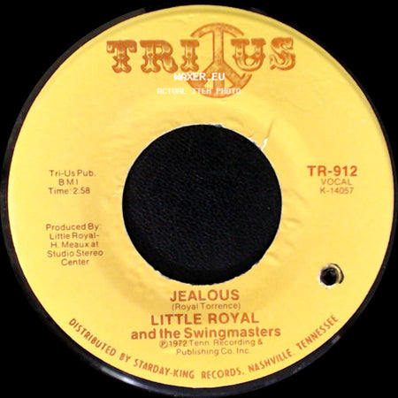 Little Royal And The Swingmasters - Razor Blade / Jealous side B