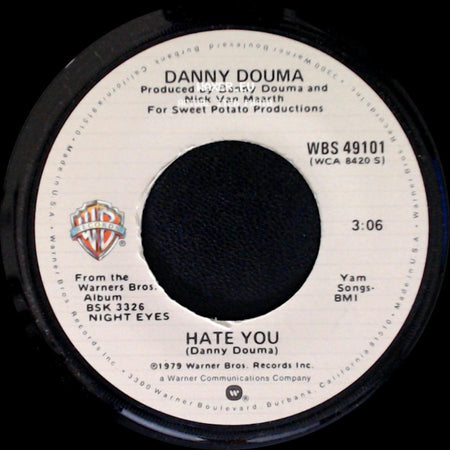 Danny Douma - Broken Wing / Hate You side B