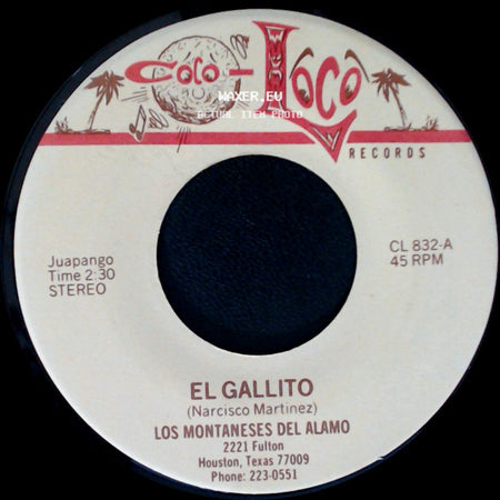 Los Montaneses Del Alamo - El Gallito / Ofelia side A