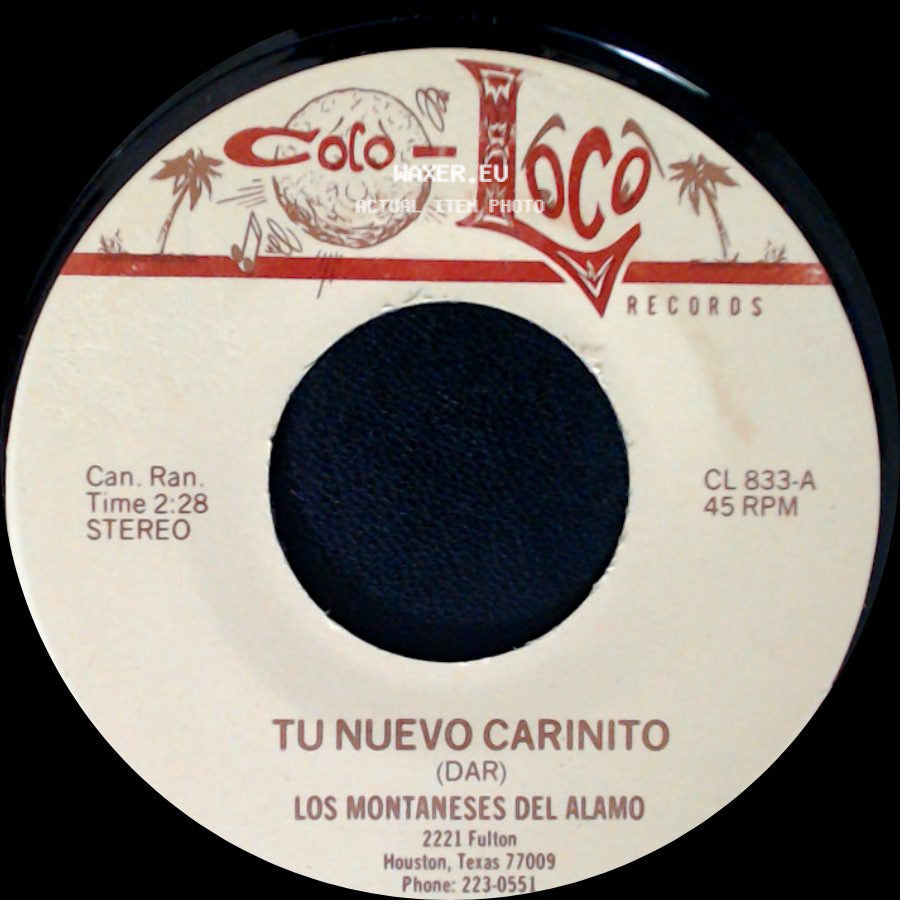 Los Montaneses Del Alamo - Tu Nuevo Carinito / Su Majestad side A