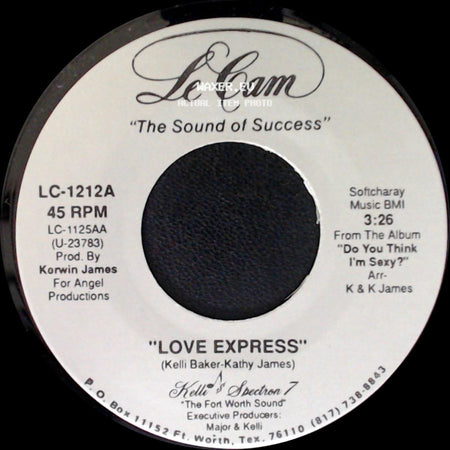 Kelli & Spectron 7 / Spectron 7 - Love Express / Old Time Rock & Roll side A