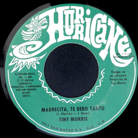 Tiny Morrie - Siempre La Quiero / Madrecita, Te Debo Tanto side B