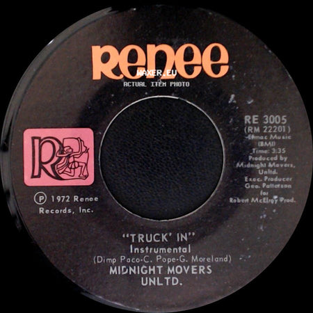 Midnight Movers Unltd. - 'truck' In / Put Your Mind In Your Pocket side A