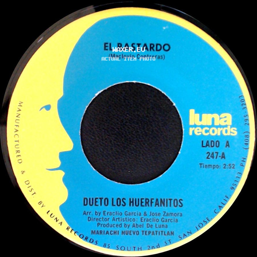 Dueto Los Huerfanitos - El Bastardo / Por El Amor A Mi Madre side A