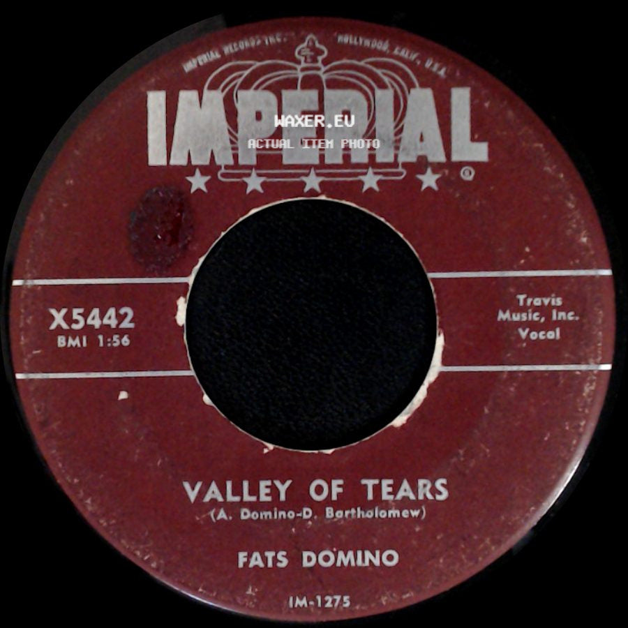 Fats Domino - It's You I Love / Valley Of Tears side B