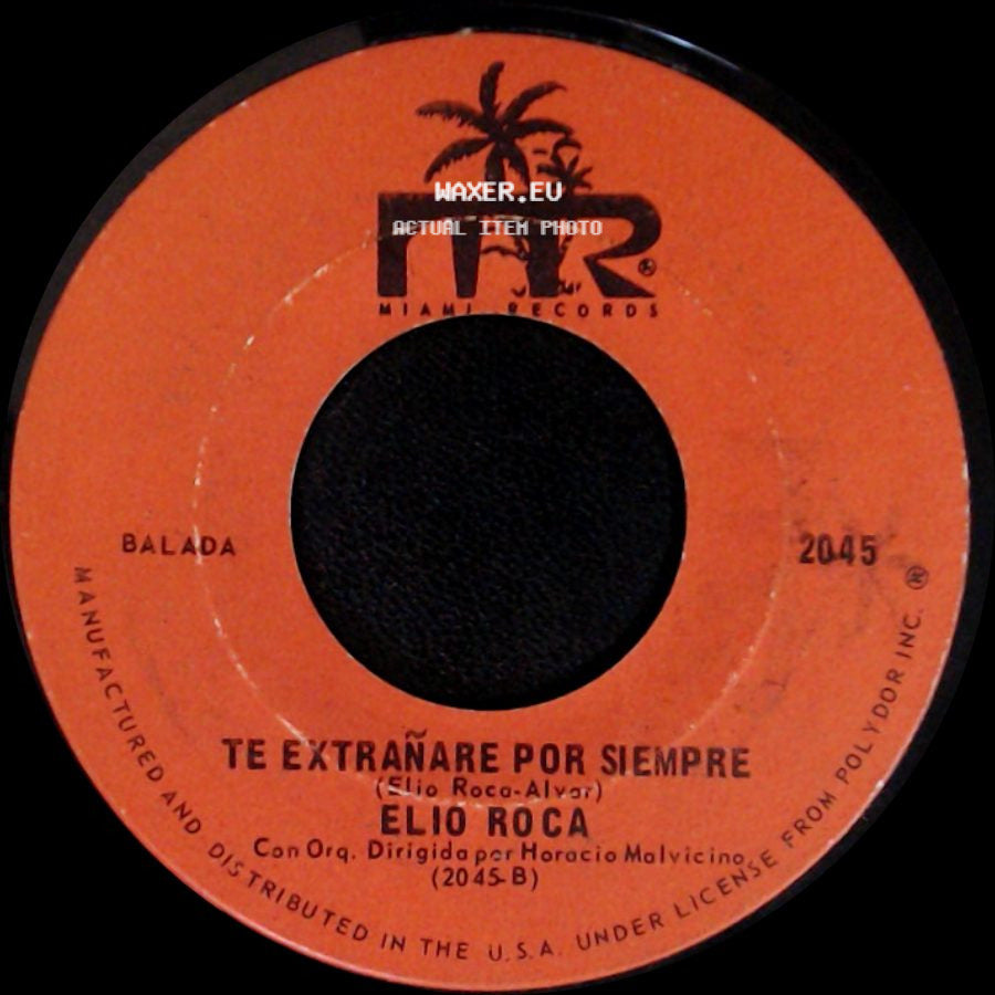 Elio Roca - Yo Quiero Dibujarte / Te Extrañare Por Siempre side B