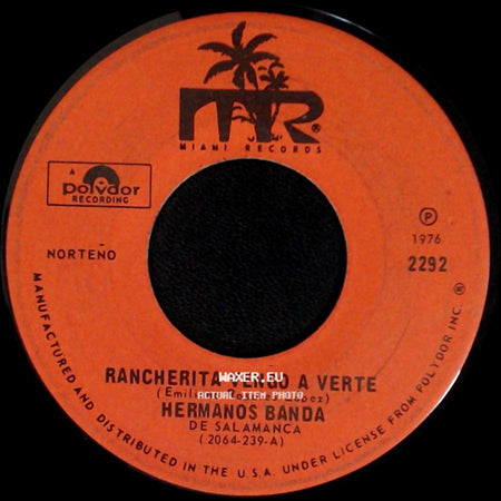 Hermanos Banda De Salamanca - La Sirenita / Rancherita Vengo A Verte side B